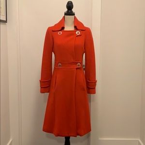 Jungal knee length pea coat